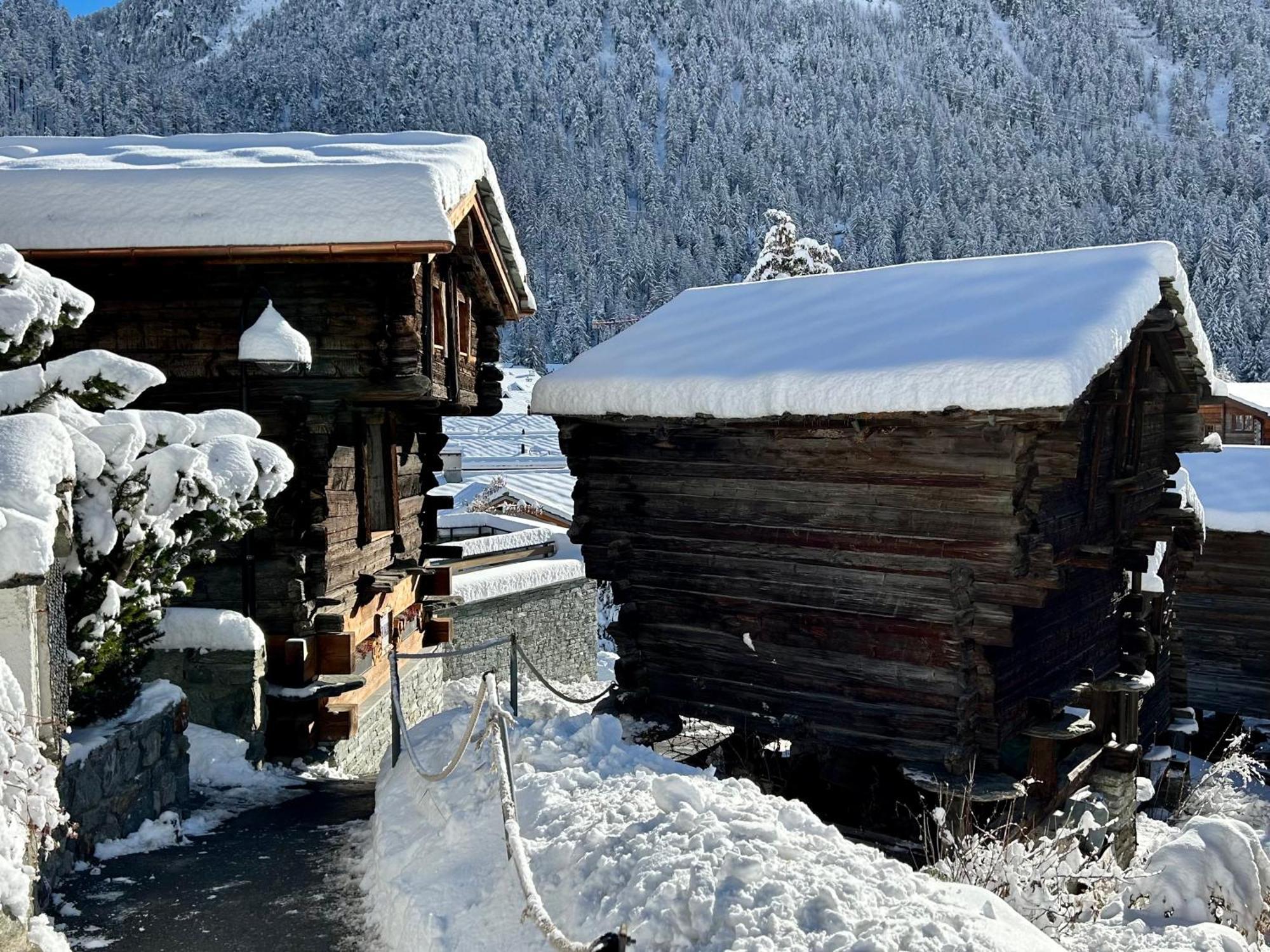Chalet Coral Und Zermatter Stadel エクステリア 写真
